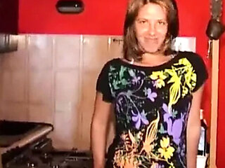 Big Ass Anal Fuck with Glasses and Facial in Italian