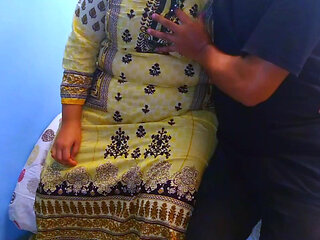 Egyptian Sexy Newly Married Wife Fucked by Husband's Friend While Husband Goes to Market