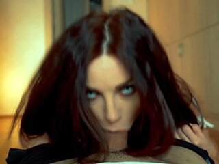HORROR! A girl was wielded by a Lovemaking devil and I had to spunk on her face to exorcise it