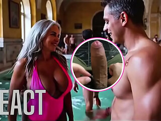 React: Mexican MILF is Fucked in Budapest Thermal Baths - AI Interactive Video