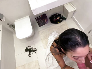 Snuck Into Her Bathroom and Fucked Her