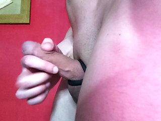 The cock is pounded so hard that he reaches a divine orgasm and a powerful cumshot at a very long distance!