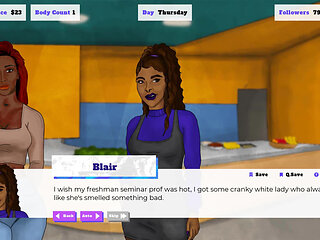 College raze: Indian girl got caught taking nude pics on college class ep.10