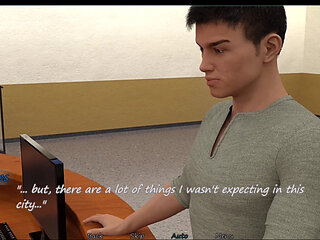 Big city pleasure #4: Ms. Cooper gave me a hand job then a blowjob