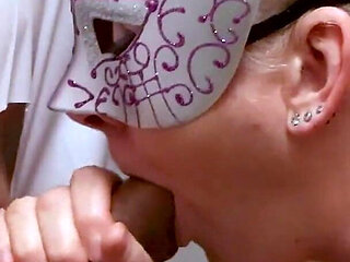 Impromptu Glory Hole Blowjob