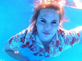 Long Breath Holding Underwater