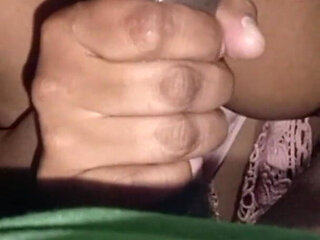 Brunette MILF Sucking Cock