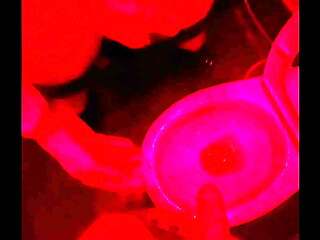Amateur boy watches his friend pee in the club'_s toilets, lends him a helping hand and gets hard...
