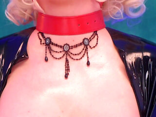 Sexy Rubber Gagged MILF: Bondaged in Latex