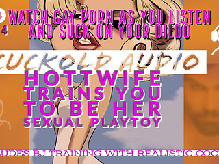 AUDIO ONLY - Pt. 4. The training continues. Hotwife trains you to be her sexual playtoy