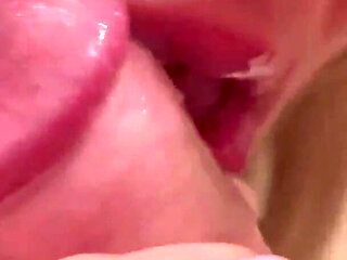 Blow Job with Cum in Mouth