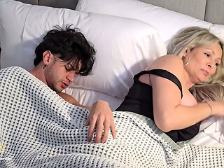 My friend'_s husband puts his big cock in me and we end up having a threesome - Monique Fuentes, Andrea Castro and Zack Whiter