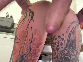 Kitchen Hard Fuck with Andy Lee