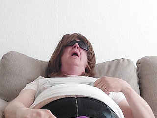cumming in white