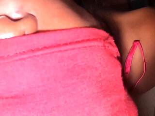 Ebony Mouth Sucks Big White Cock Dry