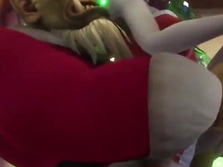 Sexy Demon Girl Rides Orc Santa's Dick : Warcraft Parody