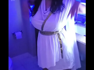 promo Ancient Greek Princess Black Dildo Suck Show starring Kristee Lixx