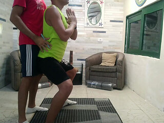 Big Dick Yoga Trainer & His Private Anal Lesson - Twinks in Yoga Time  Part 01