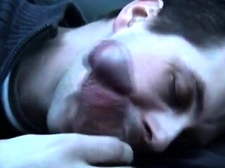 Big-Cock Blowjob in the Car with a Young Swedish Man