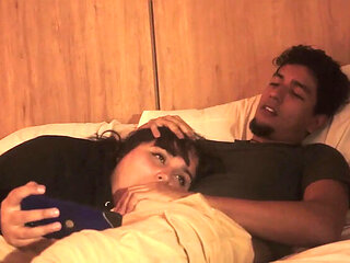 Step Sister Blowjob Almost Caught! Hardcore Spanish Amateur with Brunette Chubby Stepsis