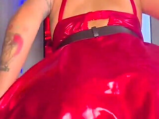 Horny Girl Likes to Get Fucked in the Ass for Christmas