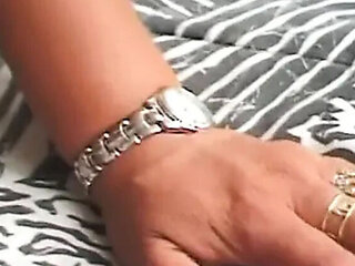 Real Hot Couple Fucking - Brunette Granny Big Ass Blowjob & Cum on Tits