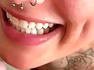 Brunette Latina Deep Throat POV - Petite Amateur Swallows Every Drop