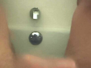 Solo Masturbation in the tub late night
