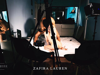 Behind the Scenes with Faphouse Model Zafira Lauren
