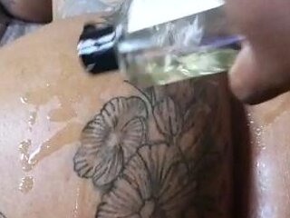 Hot Black Maid Does Some Webcam Black and Ebony