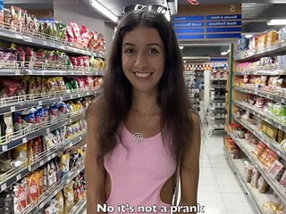 Walk around the Store with Cum on Your Face and I'll Buy You Anything You Wan...