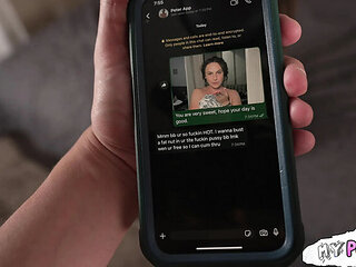 Foreign Stepmom Gets Massive Facial Cumshot From Stepson