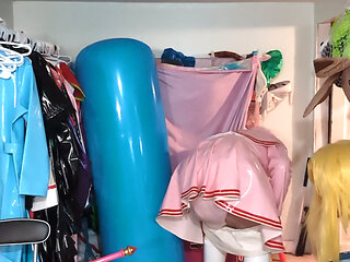 PVC Magical Girl, DL Breathplay Hands Free Vibriator