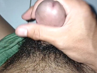 With a Minimarket Employee After Masturbating