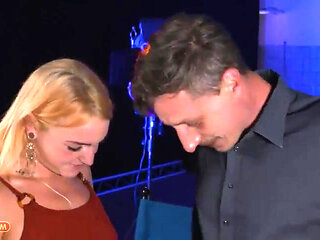 Sympathetic German MILF with Teeny-tiny Tits and Nice Nipples