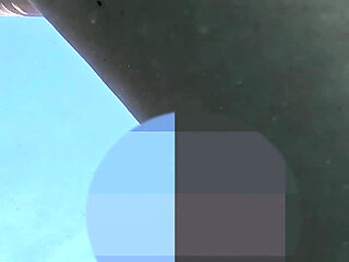 Flashing My Pussy in Front of a Student in Public Swimming Pool and Helps Me Masturbate - It's Very Risky with People Near