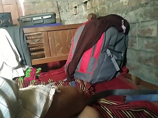 Big Cock Cumshot on Bed_horny Boy