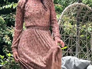 Amateur blondie solo anal masturbation