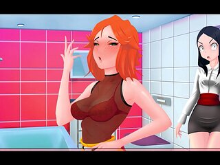 Hot anime girl Misskitty2k gets down in steamy animated hentai action