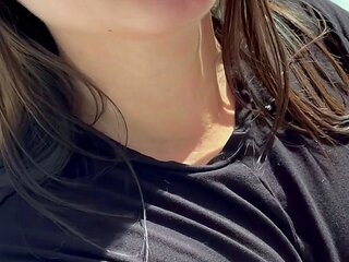 Big tit blonde MILF sucks and fucks a big cock