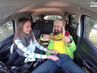 Blowjob xxx with adroit Mugur and Lili Charmelle from Mugur Porn