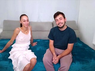 Three is better for Marina, 20 years old! - Jacquie et Michel TV