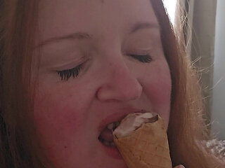 Eating Ice-cream Can Be Very Sexy