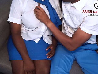 Big Booty School Girl Fucks Classmate - Homemade Amateur Sex