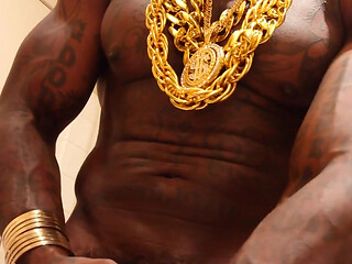 Jeremiah Mcpherson Masturbating and Cumming in the Trap House