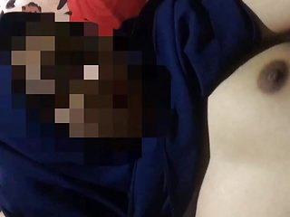 Scandal of asshole teacher ASN wearing a  hijab and cum outside so that she doesn't get pregnant