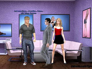 Adventures of Willy D: boyfriend invites another guy to fuck his girl in a threesome ep 29