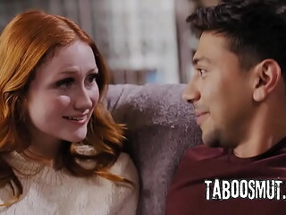 Redhead Stepsister And Stepbrother Fuck In Front Of The Camera - Scarlet Skies, Serene Siren