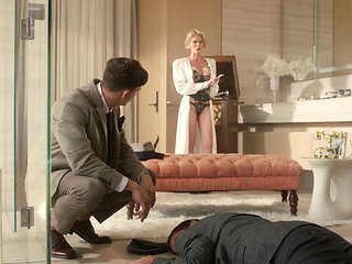 Hot Casca Akashova seduces her sons friend Parker Ambrose