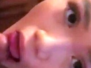 Brunette Asian Amateur Blowjob Video